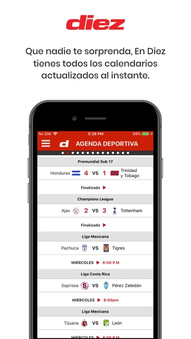 Diario Diez Honduras Screenshot