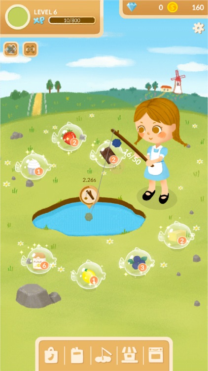 빵빵한 낚시 - 힐링노동게임