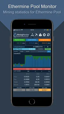 Monitor for Ethermine Pool screenshot 1