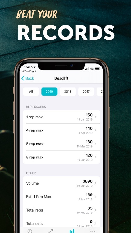 RepCount - Workout Log screenshot-4