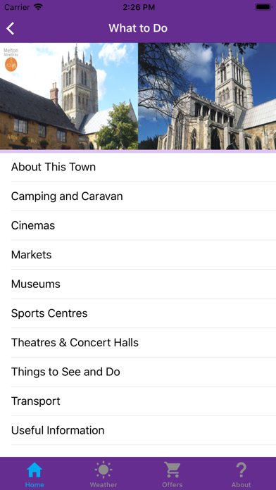 Screenshot #3 pour Melton Mowbray Town Guide