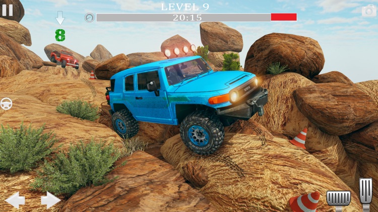 4x4 Jeep Rock Crawling Game