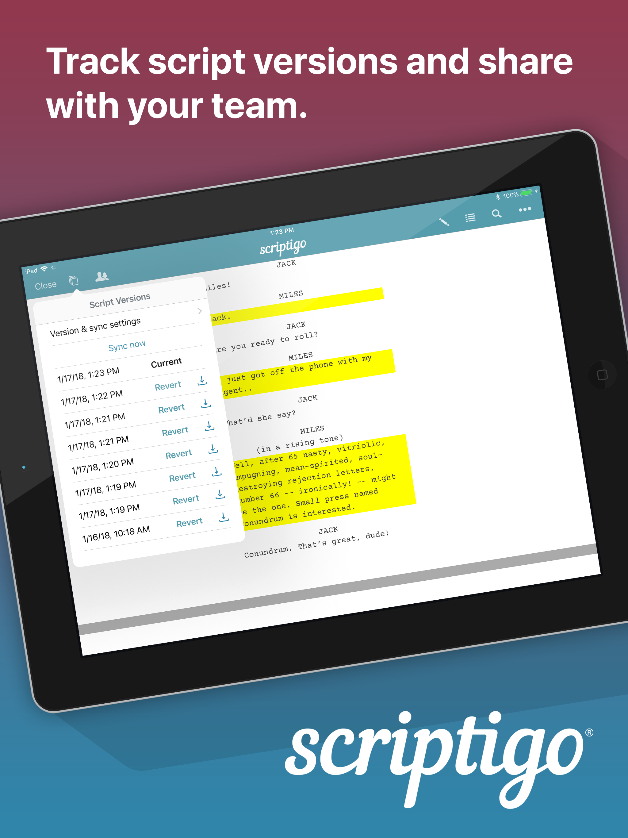 Scriptigo Script Reader screenshot 10