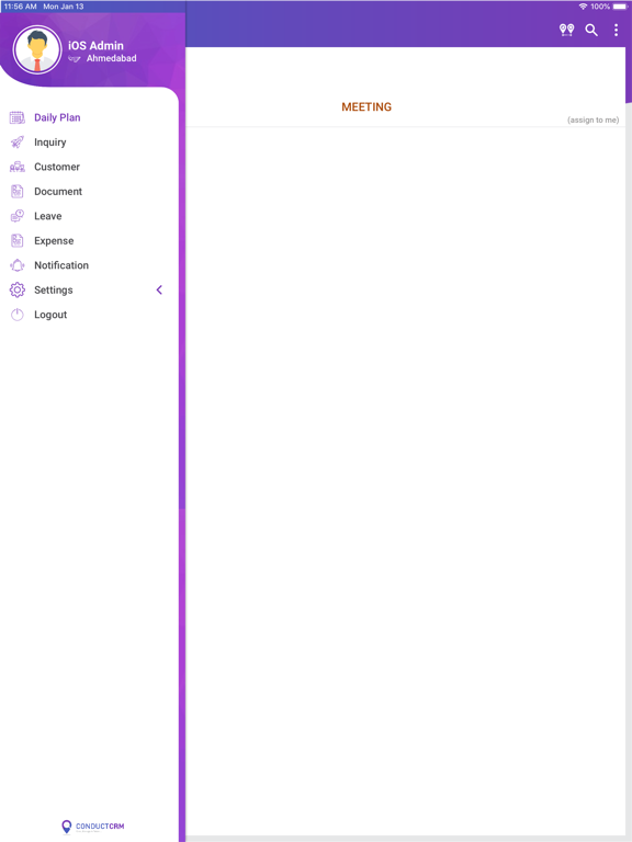 Screenshot #5 pour ConductCRM