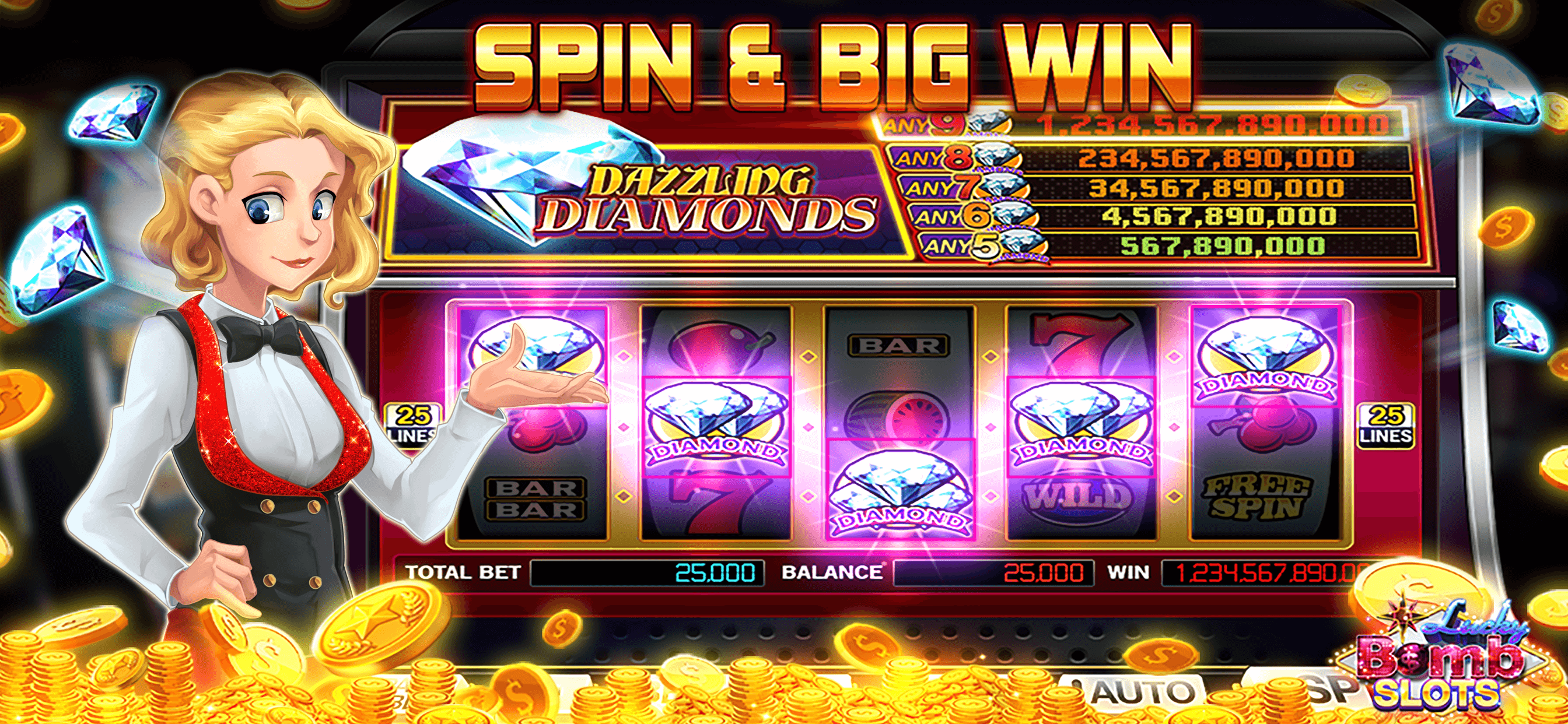 LuckyBomb Casino Slots screenshot 3