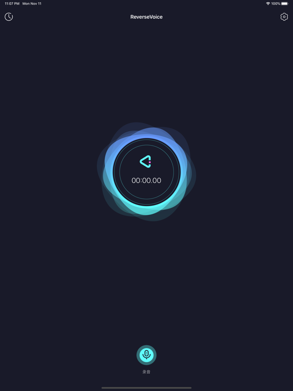 ReverseVoice - 倒放挑战 iPad screenshot 4 - Reference app