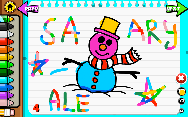 Color With Santa thumbnail 1