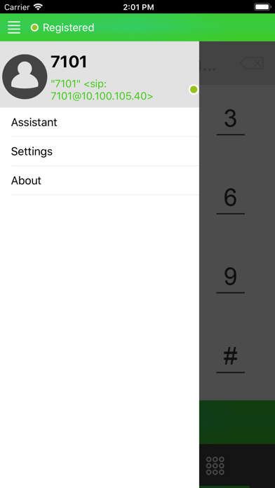 App screenshot