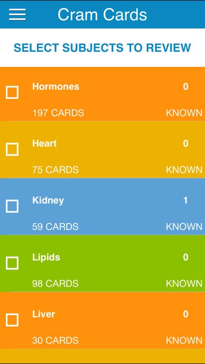 Biochemistry Physio Cram Cards screenshot-3