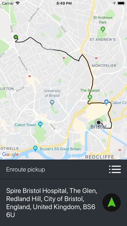 B Blue Taxi Driver screenshot-4