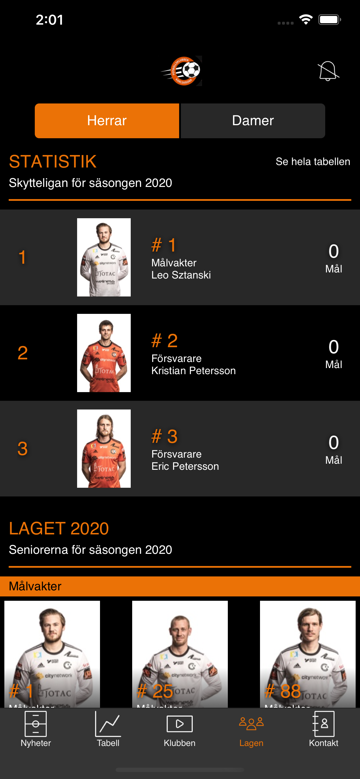 FK Karlskrona screenshot 7