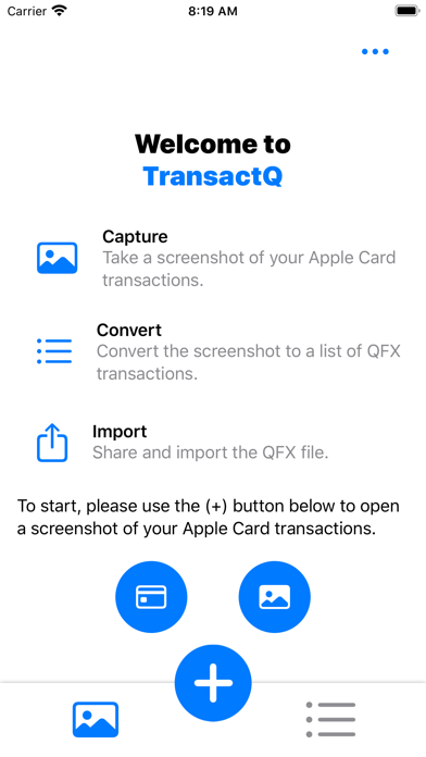 Screenshot #2 pour TransactQ: Apple Card to QFX