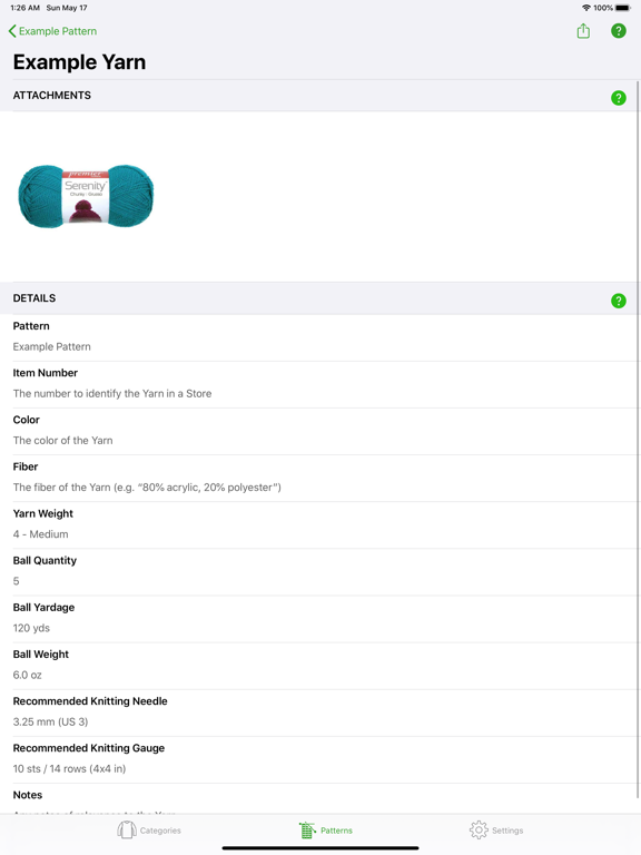 Knitting Patterns Full iPad screenshot 4 - Lifestyle app