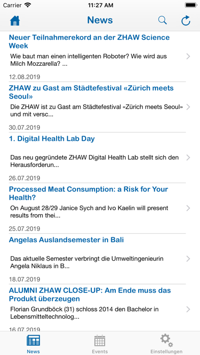 ZHAW LSFM Screenshot