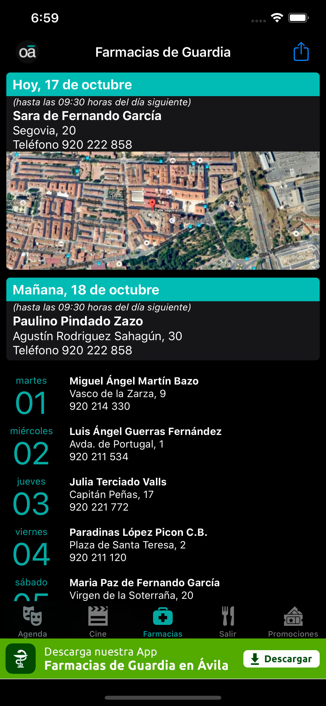 Ocio Avila