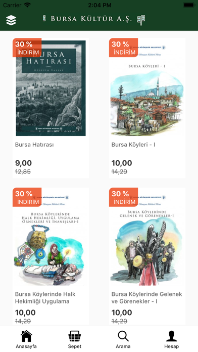 Screenshot #2 pour Bursa Kültür Market