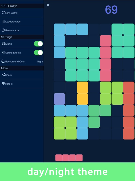 Screenshot #5 pour 1010 Crazy Block Puzzle