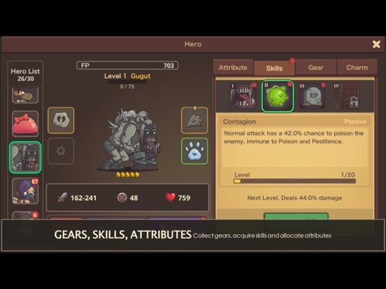 Tiny Heroes 2 iPad screenshot 4 - Entertainment app