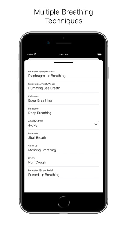 Minimalistic Unwind Breathing
