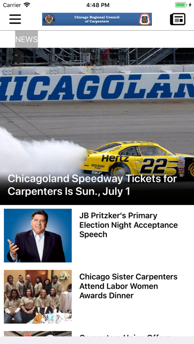 Screenshot #1 pour Chicago Council of Carpenters