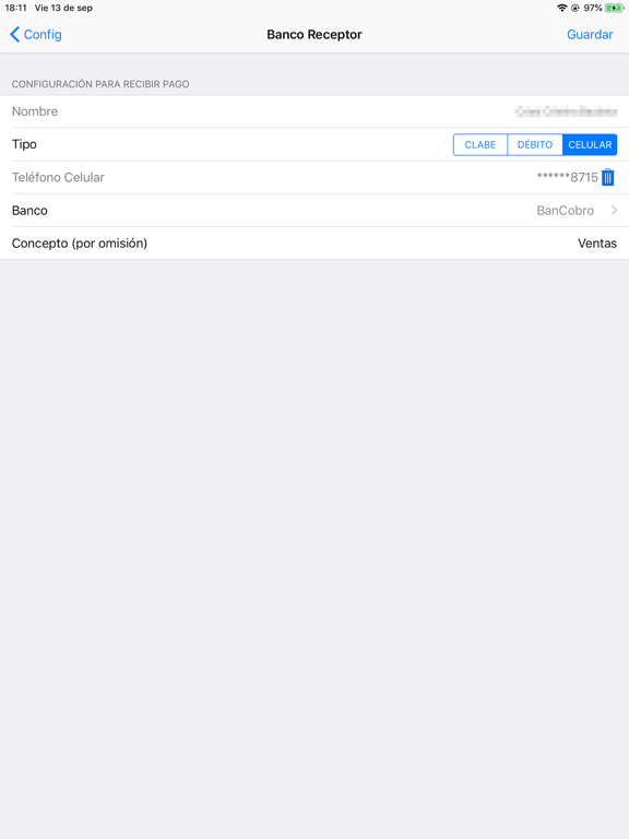 CoDi Banxico -solo para cobrar iPad screenshot