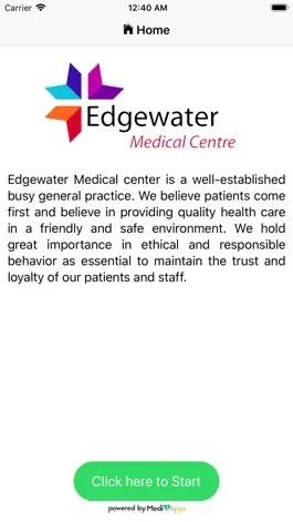 Game screenshot Edgewater Medical Centre apk