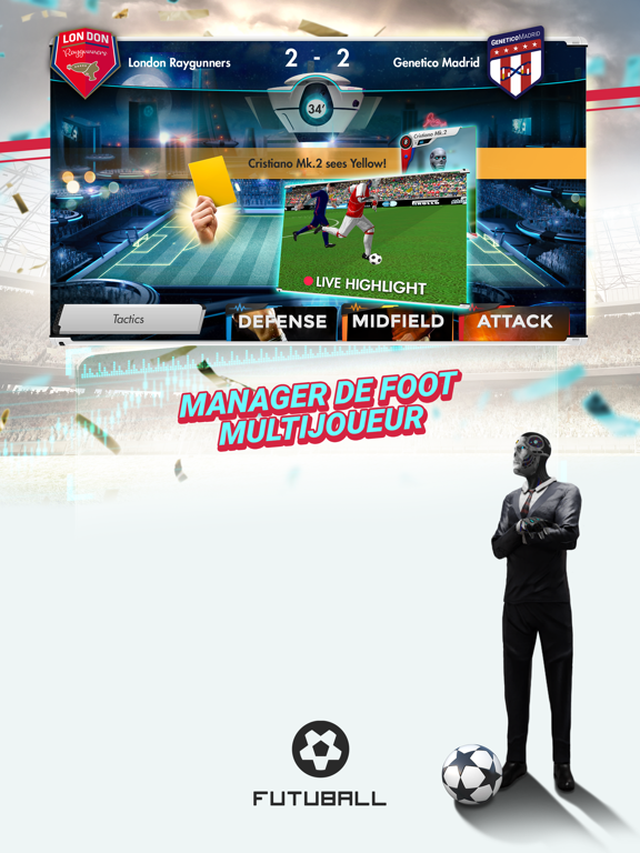 Screenshot #4 pour Futuball - Football Manager