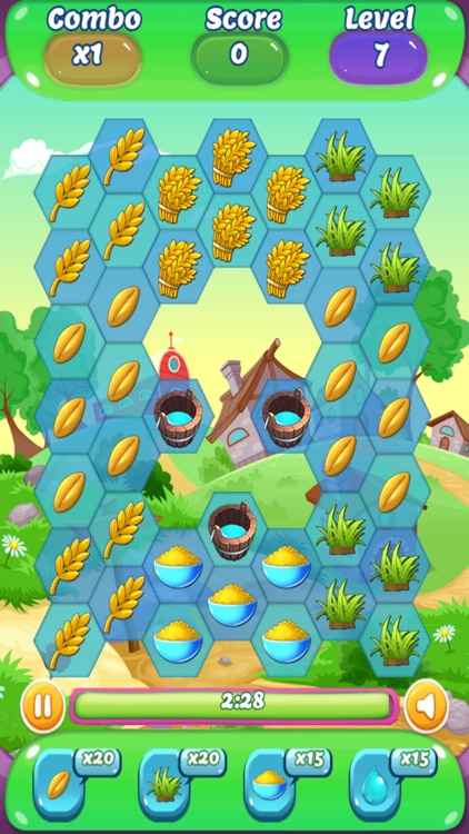 Farm Happy Crush : Peaceful screenshot-3