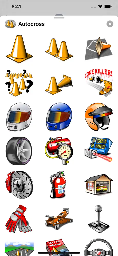 Autocross Stickers