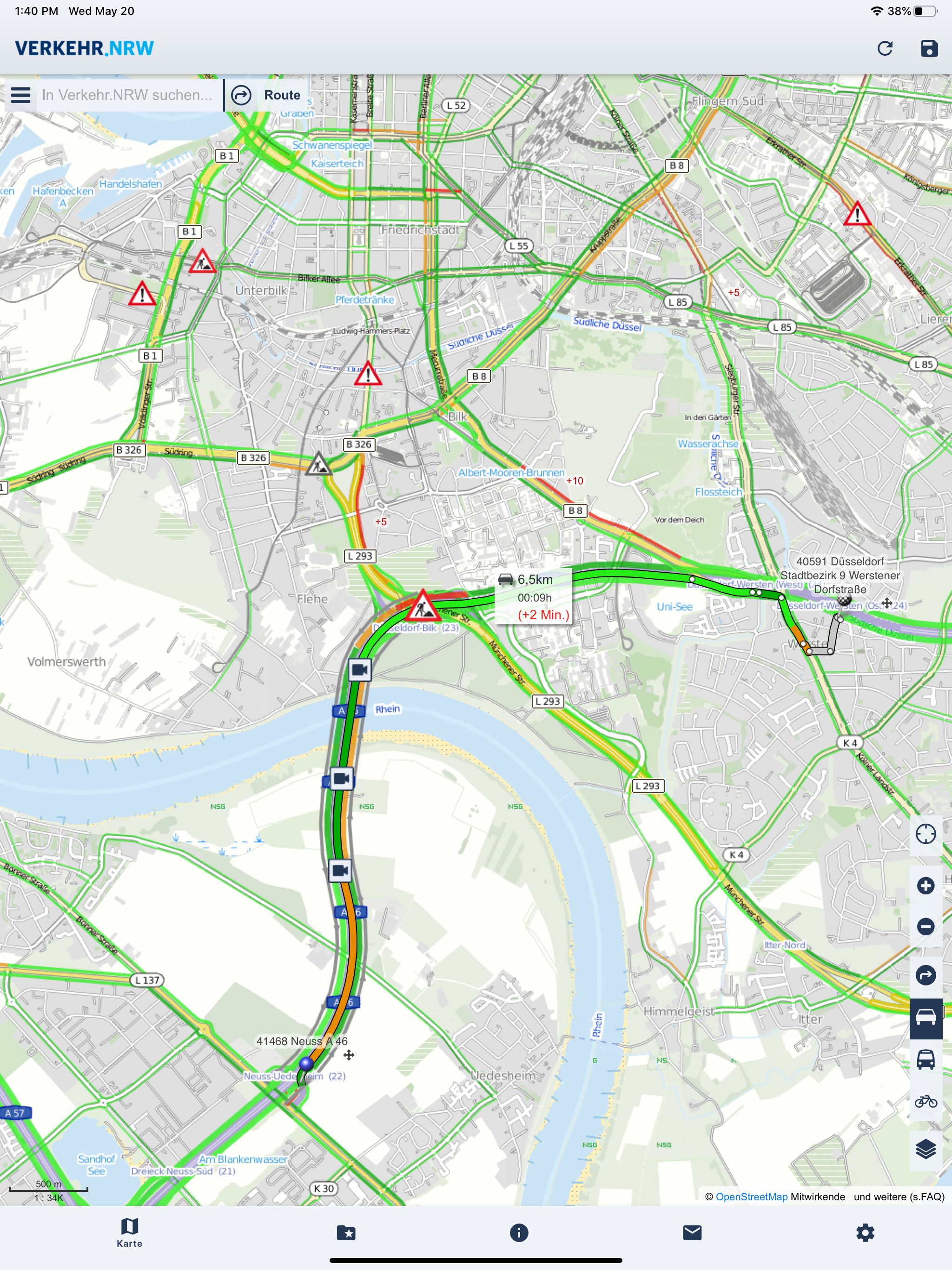 Verkehr.NRW - Verkehrsinfo