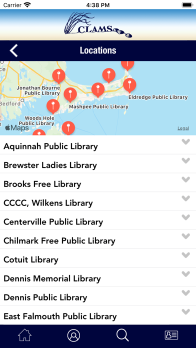 CLAMS Library Network screenshot 3