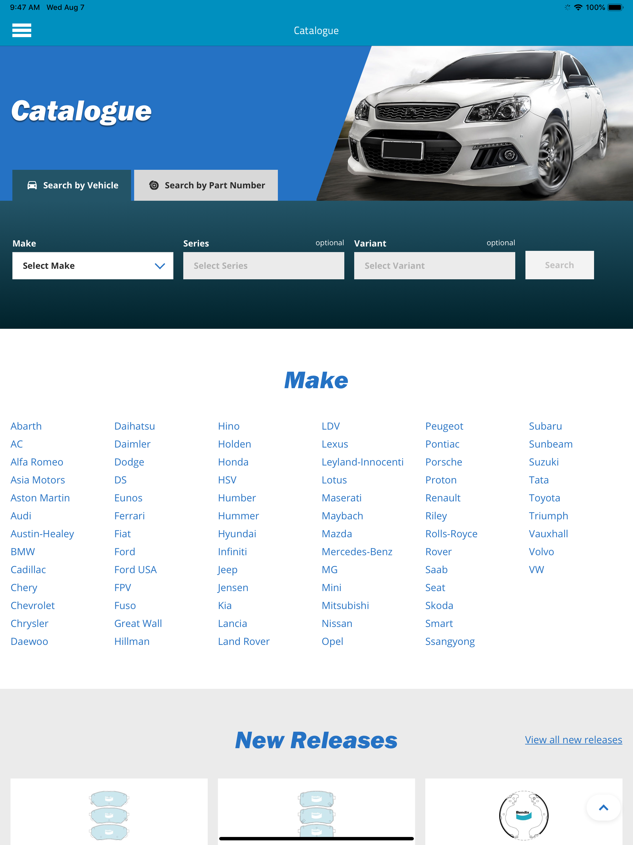 Bendix Catalogue