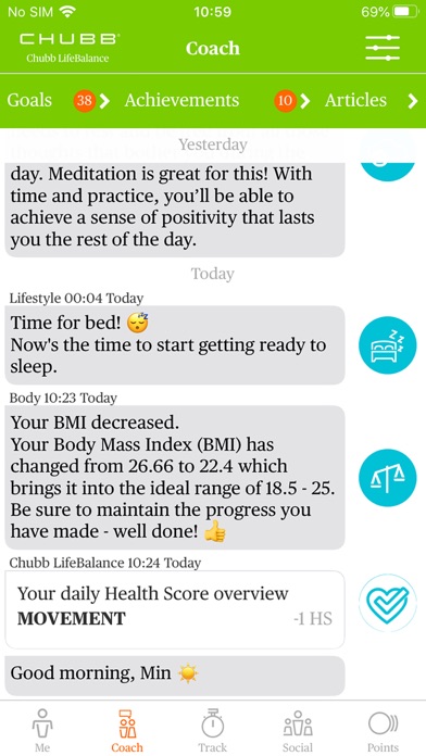 Chubb LifeBalance screenshot 2