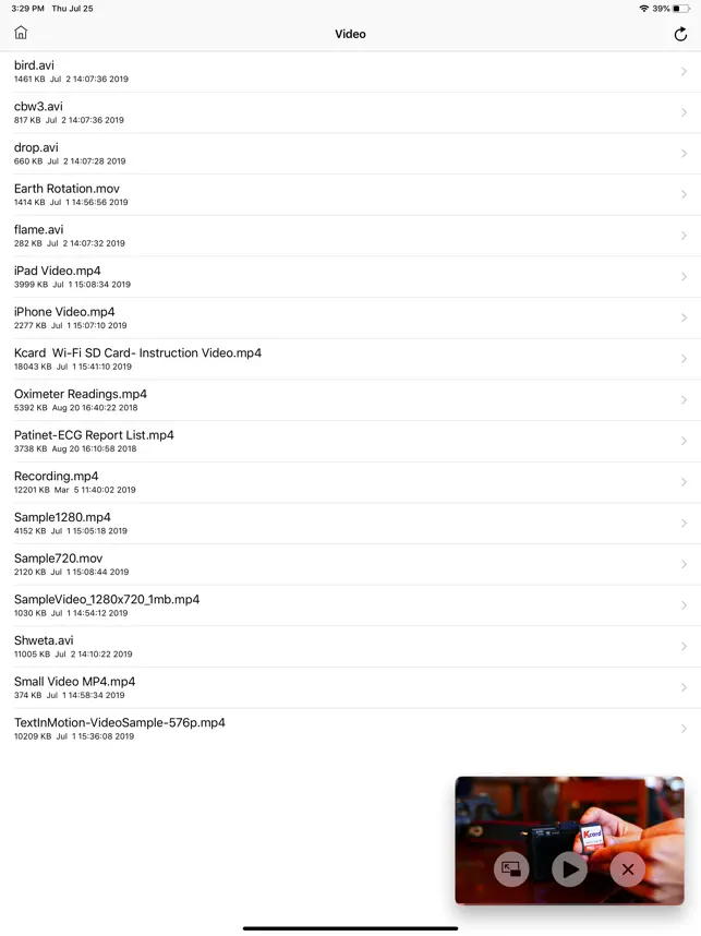 Screenshot 5 Kcard WiFi SD iphone