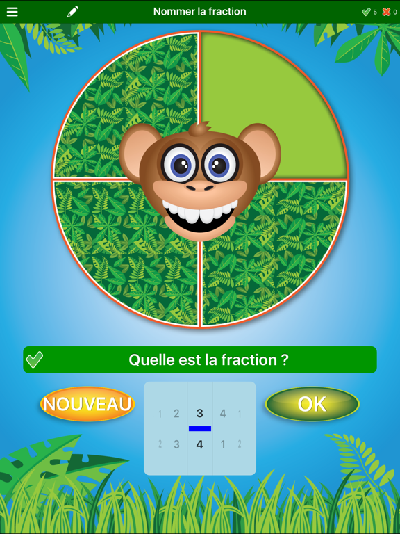 Screenshot #4 pour Fractions de la Jungle