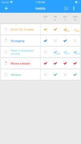 Habit Tracker - Your Goals screenshot