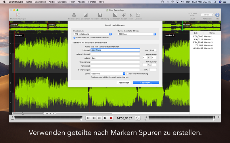 Sound Studio screenshot