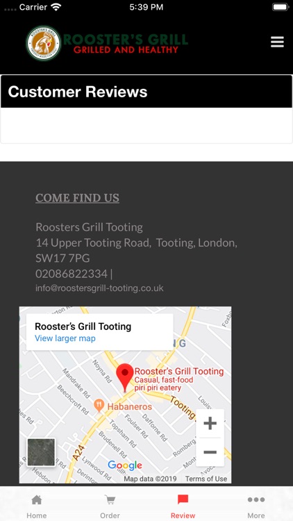 Rooster's Grill Tooting screenshot-3