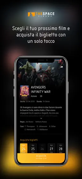 Game screenshot The Space Cinema apk