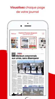 centre presse le journal iPhone Captures Décran 4