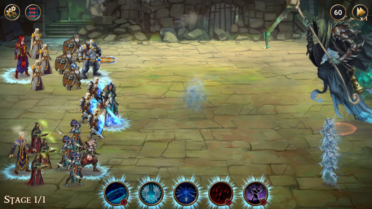 Chaos Lords: Tactical RPG Hack screenshot 3 - iOS game interface