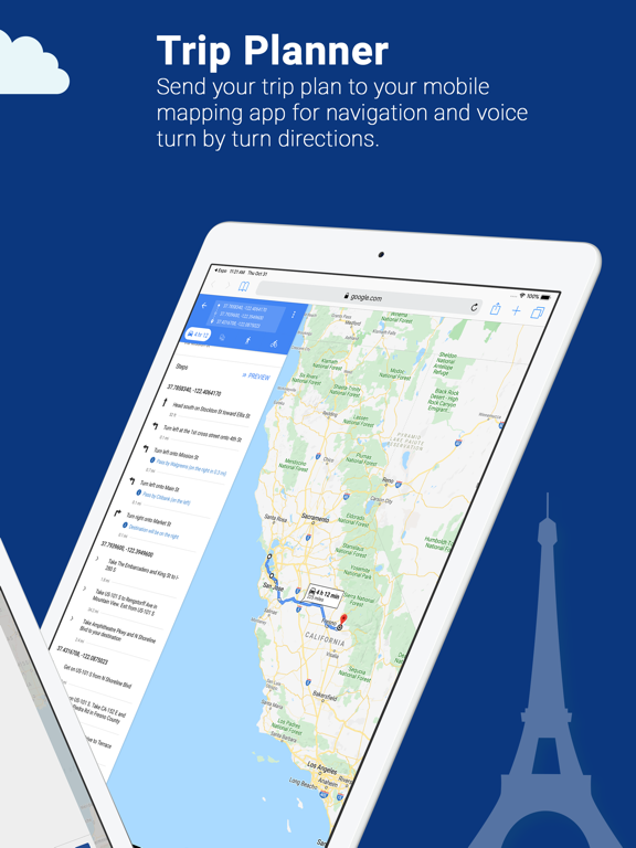 Maps by Vision-e iPad screenshot 4 - Productivity app