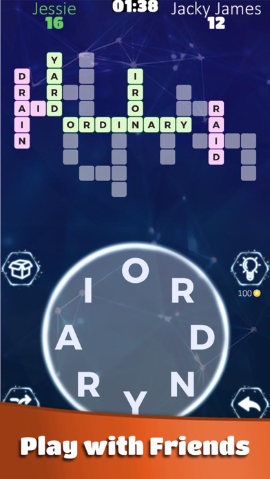 Word Wars - pVp Crossword Gameのおすすめ画像1