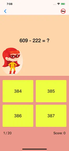 Game screenshot Third Grade Math Quiz hack