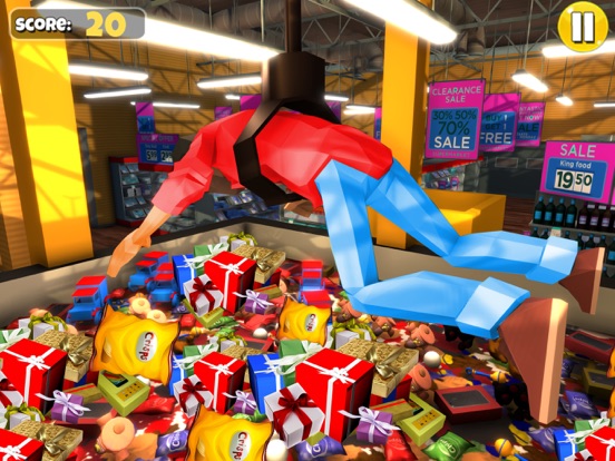 Human Claw Machine: Grab Gifts iPad screenshot