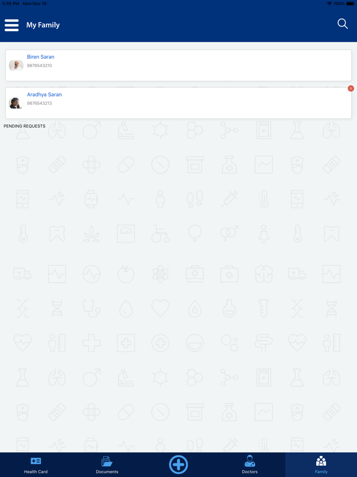 DirghaAyu Setu Patient