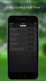 grilltime iphone capturas de pantalla 1