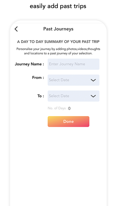 TraveLibro - Visual Journeys Screenshot