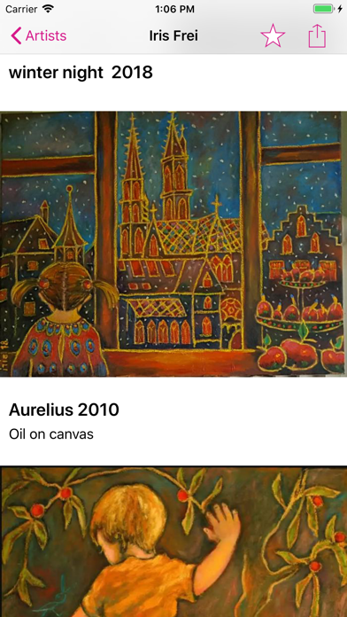 ExpoArtist iPhone screenshot 5 - Travel app