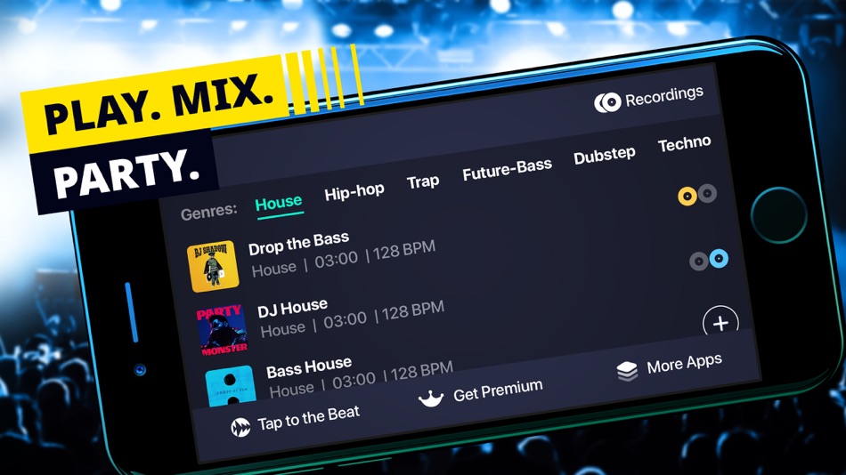 #5. Tap & Mix: DJ Music Mixer (iOS) Door: Gismart